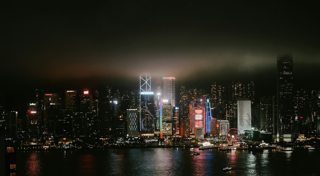futuristic city skyline