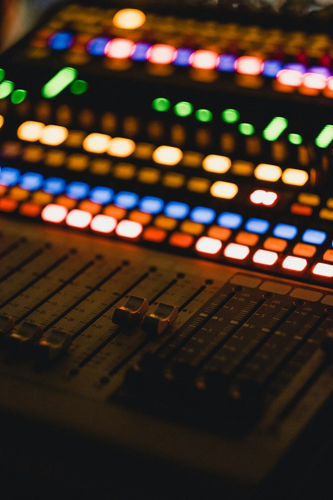 japanese singer in recording studio